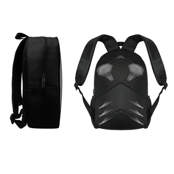 Раница за ученици с черепен мотив, дишаща и ултра лека, разширяваща се, от Oxford плат, за начално училище.