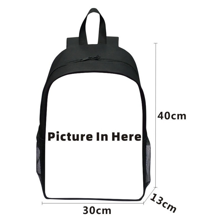 Iskolai hátizsák koponya mintával, uniszex, lélegző, ultra könnyű, bővíthető, tehercsökkentő, Oxford anyag.