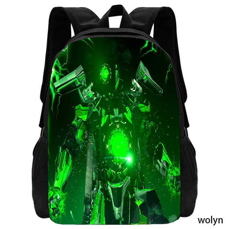 Iskolai hátizsák koponya mintával, uniszex, lélegző, ultra könnyű, bővíthető, tehercsökkentő, Oxford anyag.