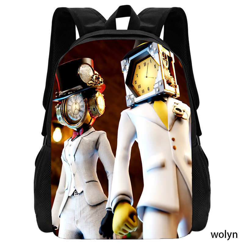 Iskolai hátizsák koponya mintával, uniszex, lélegző, ultra könnyű, bővíthető, tehercsökkentő, Oxford anyag.