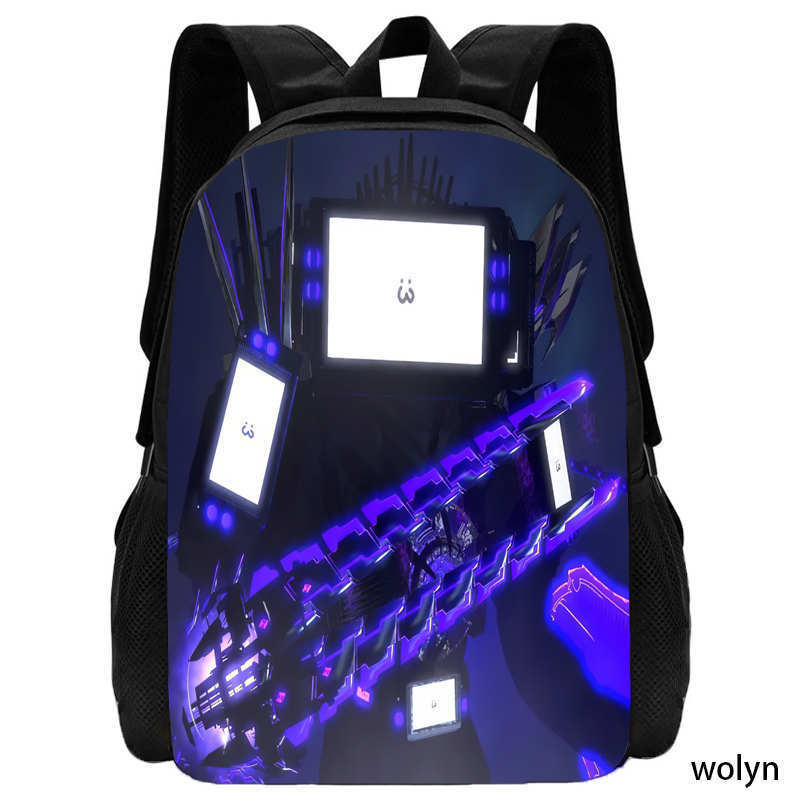 Iskolai hátizsák koponya mintával, uniszex, lélegző, ultra könnyű, bővíthető, tehercsökkentő, Oxford anyag.