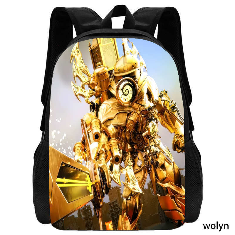 Iskolai hátizsák koponya mintával, uniszex, lélegző, ultra könnyű, bővíthető, tehercsökkentő, Oxford anyag.