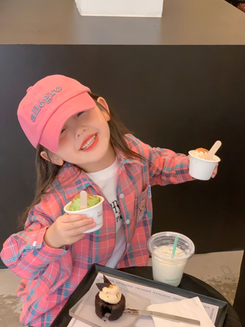 Παιδικό πουκάμισο, στυλ πριγκίπισσας, μακριά μανίκια, καρό μοτίβο, γιακάς με πέτο, Άνοιξη 2025.