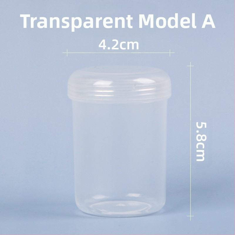 Kvadratinė skaidri PP plastiko dėžutė su dangteliu, skirta žaislams ir papuošalams