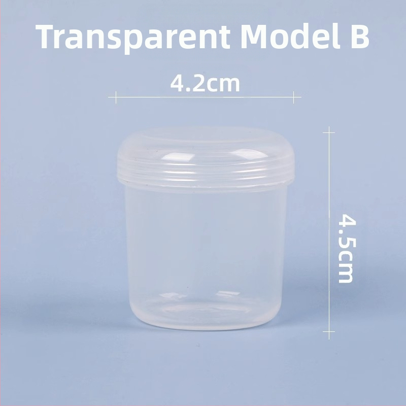 Kvadratinė skaidri PP plastiko dėžutė su dangteliu, skirta žaislams ir papuošalams