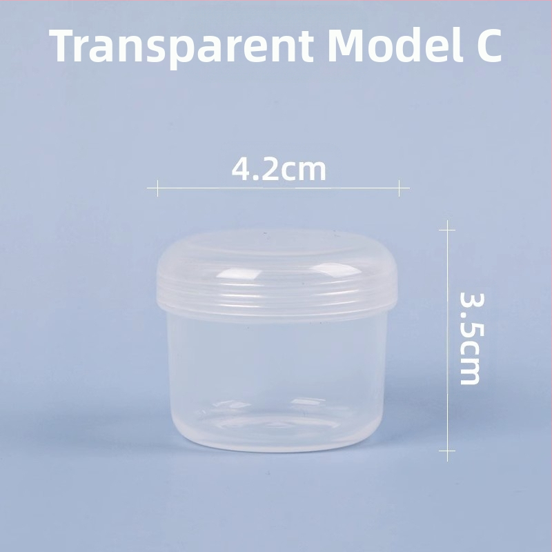 Kvadratinė skaidri PP plastiko dėžutė su dangteliu, skirta žaislams ir papuošalams