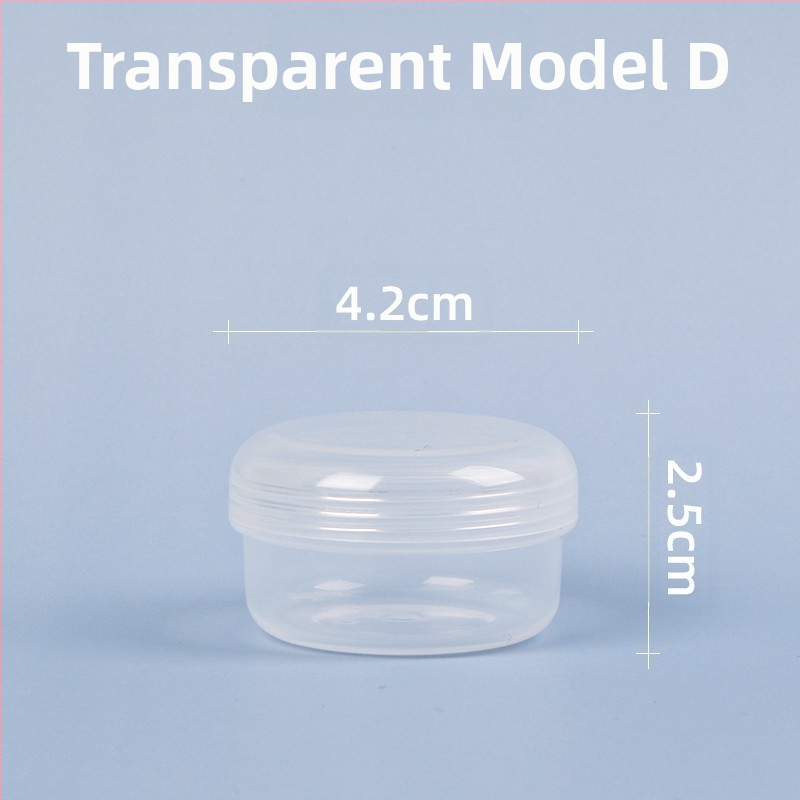 Kvadratinė skaidri PP plastiko dėžutė su dangteliu, skirta žaislams ir papuošalams