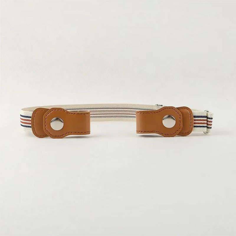 Gyerek nadrágtartó PU bőrből, ötvözet csattal, gombnyomásos zárás, szélesség 2–4 cm