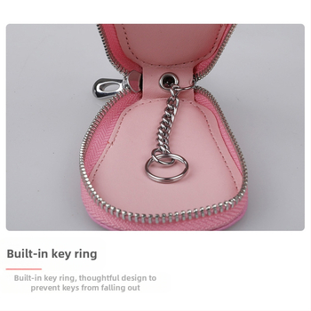 Δερμάτινο προστατευτικό κάλυμμα κλειδιού αυτοκινήτου, Καθολική θήκη κλειδιού, Μοντέλο 002, Κατασκευή στην Κίνα