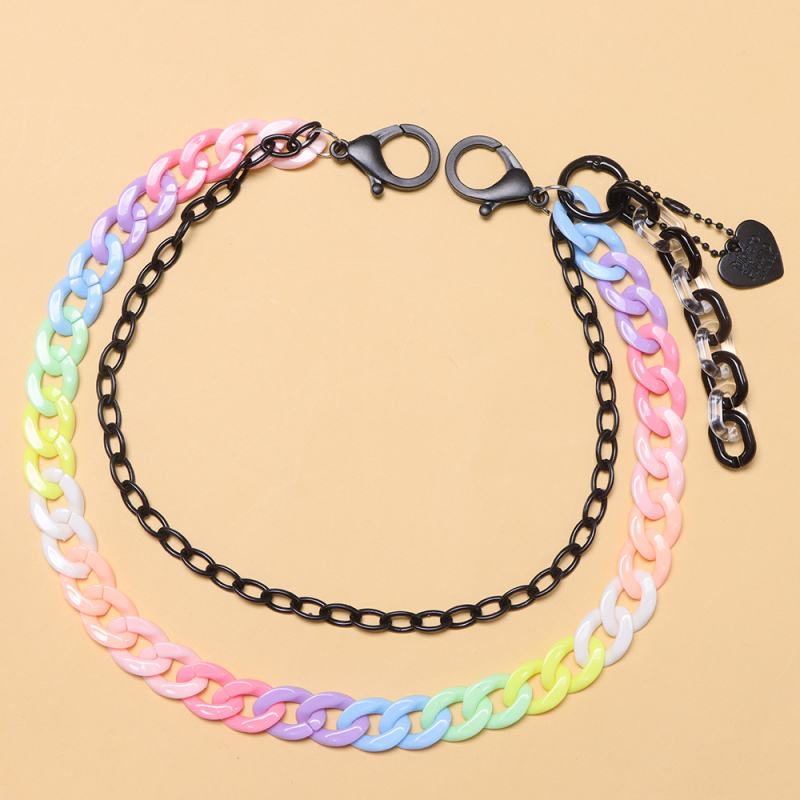 Колан за талия с подвижна сърдечна висулка, метал, хип-хоп стил, дължина под 60 см