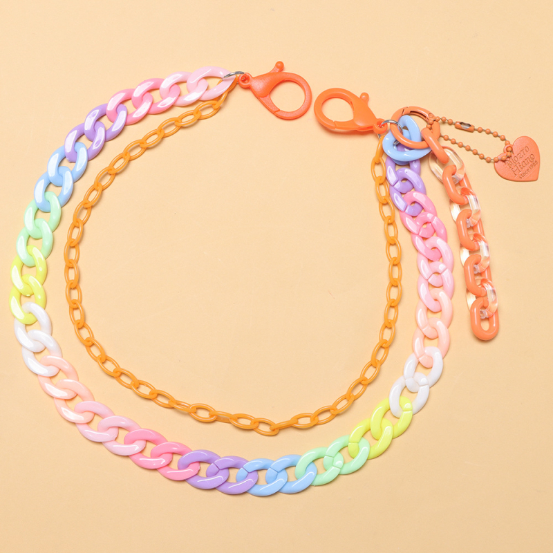 Колан за талия с подвижна сърдечна висулка, метал, хип-хоп стил, дължина под 60 см