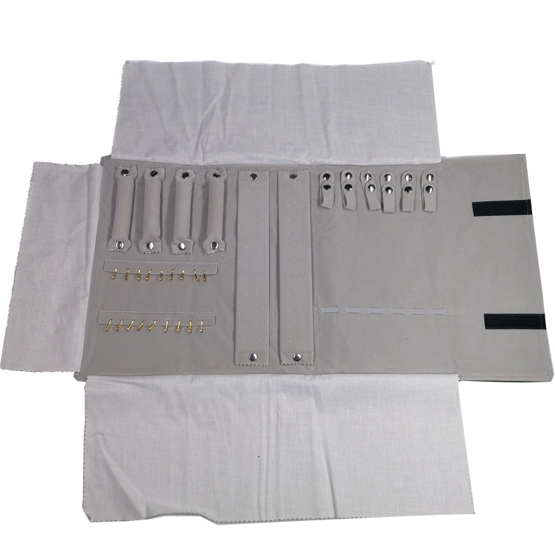 Audinio juvelyrinių dirbinių saugojimo maišelis žiedams, auskarams, karolijoms ir pakabukams — skirtas asmeniniam saugojimui ir parodoms; pakuotė: įpakavimo maišas; kilmė: Guangzhou; prekės ženklas HORIHOFONE