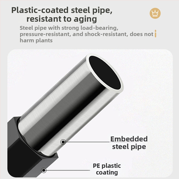 Zhixiao Οικιακό Σετ Κηπουρικής: Κουτί Φύτευσης με Υποστήριξη Αναρρίχησης, Ατσάλινοι Σωλήνες με Πλαστικό Επικάλυμμα και Συμπεριλαμβανόμενο Σχοινί