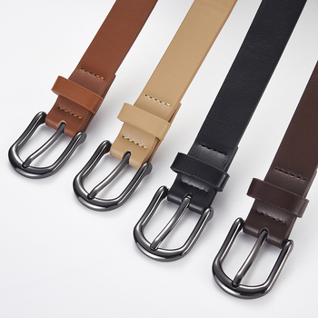 Női PU bőröv farmerhoz, ötvözet csattal, tűcsattal zár, szélesség 2–4 cm, minimalist All-match dizájn