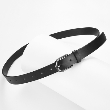 Női PU bőröv farmerhoz, ötvözet csattal, tűcsattal zár, szélesség 2–4 cm, minimalist All-match dizájn