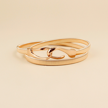 Метален колан-верига за талия, за жени, универсален стил, персонализируем