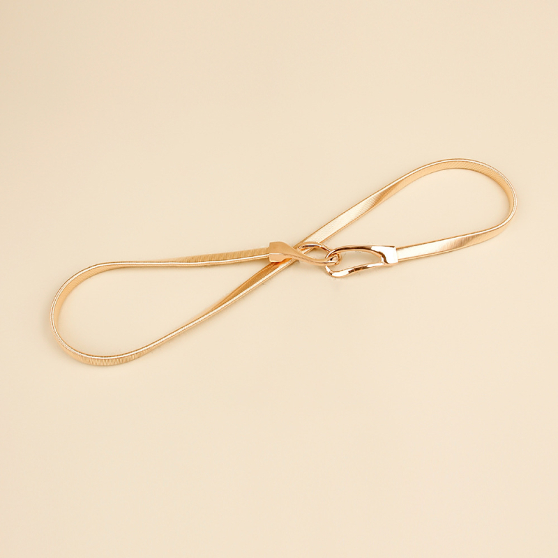 Метален колан-верига за талия, за жени, универсален стил, персонализируем