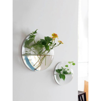 Γλαστράκι από Plexiglass για οικιακή κηπουρική, με βάση δαπέδου, απλός και μοντέρνος σχεδιασμός