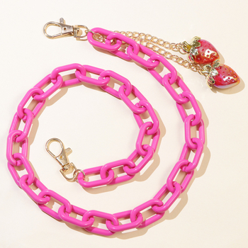 Колан за талия с изрязана петоконечна звезда, многослоен метален колан за талия, унисекс, ширина 1.8 см, хип-хоп стил