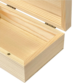 Koka iepakojuma kaste, masīvs koks, izgrebts priedes koks, modelis 9542