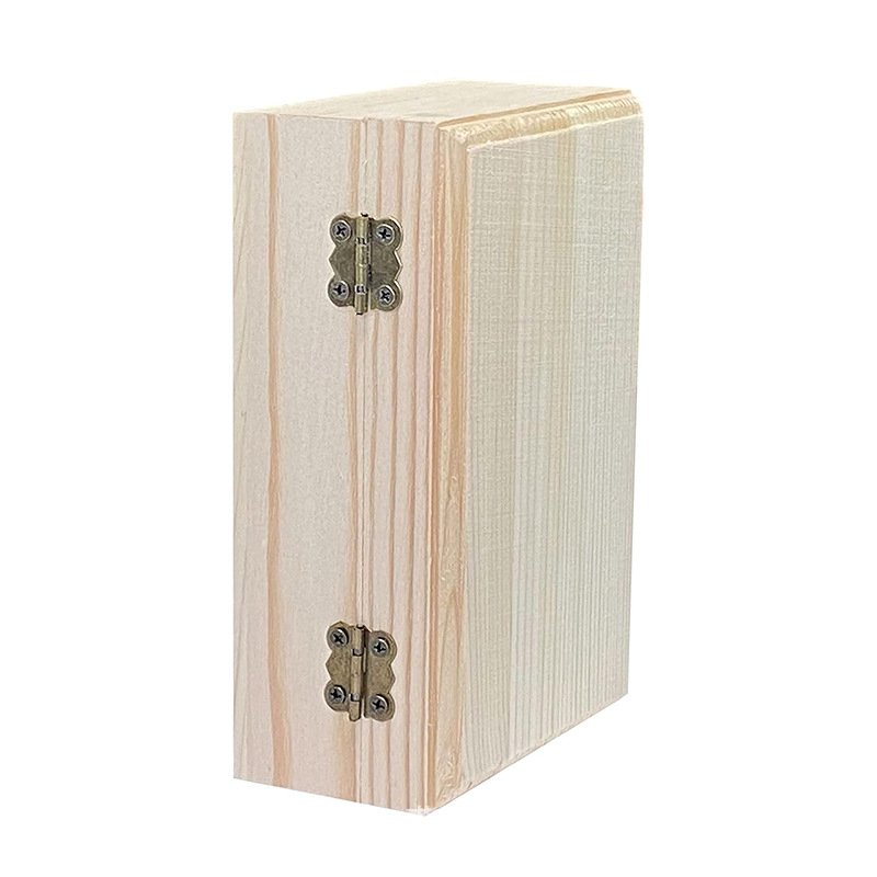 Medinė paketavimo dėžutė, masyvo mediena, raižyta pušies mediena, modelis 9542