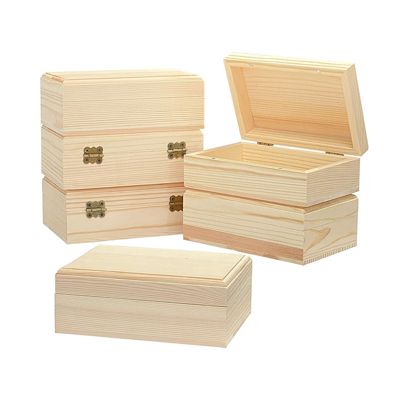 Medinė paketavimo dėžutė, masyvo mediena, raižyta pušies mediena, modelis 9542