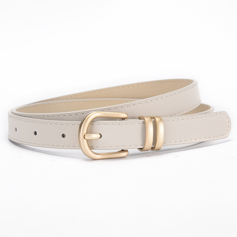 Moteriška plona PU odos diržo juosta, lydinio sagtis su vinimi, plotis mažiau nei 2 cm, Noah