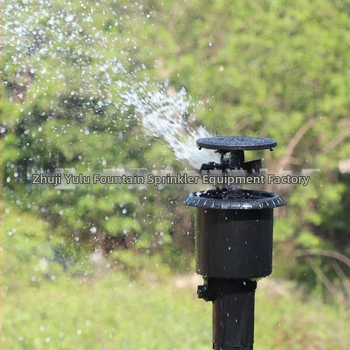 Υπόγειος ψεκαστήρας Rain and Dew με ακροφύσιο ψεκασμού, 360° περιστροφή, αυτόματη ανύψωση, 6-άρχων μηχανισμός