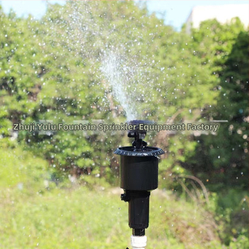 Υπόγειος ψεκαστήρας Rain and Dew με ακροφύσιο ψεκασμού, 360° περιστροφή, αυτόματη ανύψωση, 6-άρχων μηχανισμός