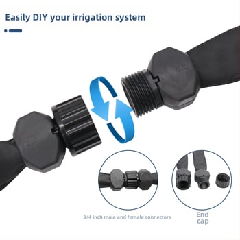 Σειρά άρδευσης με σταγόνες DZ-06 PVC σωληνάριο άρδευσης, μάρκα Flying tiger, για γεωργική παραγωγή, δημόσιους χώρους πρασίνου και κήπους