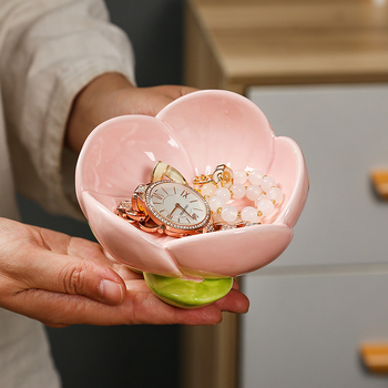 Κεραμικός Organizer κλειδιών σε σχήμα τουλίπας – Tangyi, διακοσμητικό αποθήκευσης για είσοδο και κομοδίνο