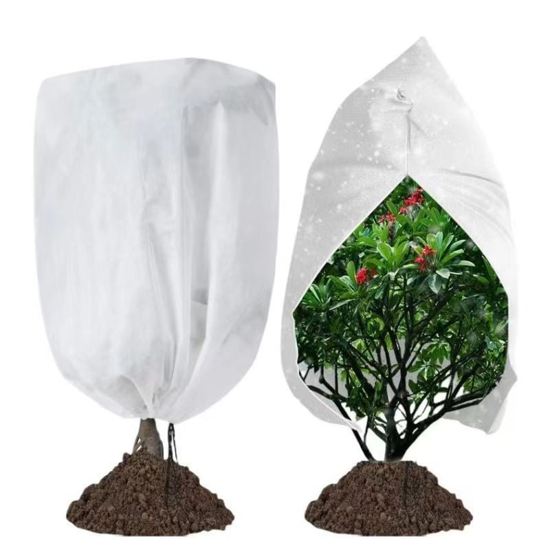 Hideg elleni védőtakaró növényeknek — nem-szőtt polipropilén, anti‑fagyasztó és rovarálló, Forever Crown márka, csíranövények és fák számára