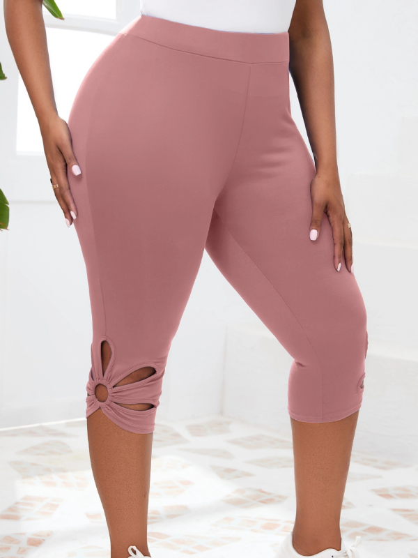 Sieviešu legingi - īss garums, mikroelastīgs materiāls, poliesteris 95%+