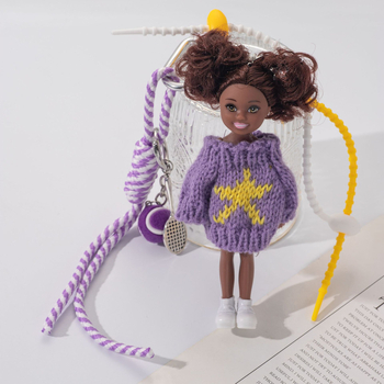Barbie lelle – atslēgu piekariņš, cinka sakausējums, Korejas versija, Miu sērija, IP licences nav