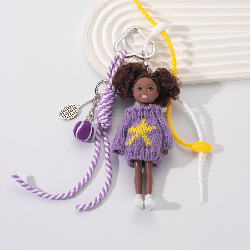 Barbie lelle – atslēgu piekariņš, cinka sakausējums, Korejas versija, Miu sērija, IP licences nav