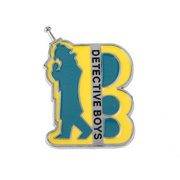 Κολιέ καρτούν-στυλ, unisex, από κράμα, με αλυσίδα φιδιού και μενταγιόν, ηλεκτροπλατιωμένο φινίρισμα