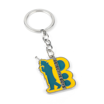 Κολιέ καρτούν-στυλ, unisex, από κράμα, με αλυσίδα φιδιού και μενταγιόν, ηλεκτροπλατιωμένο φινίρισμα