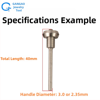 Ювелирна шлифовачна машина, модел 014, персонализирана обработка, свързващ агент: метална сплав, процес на синтеринг