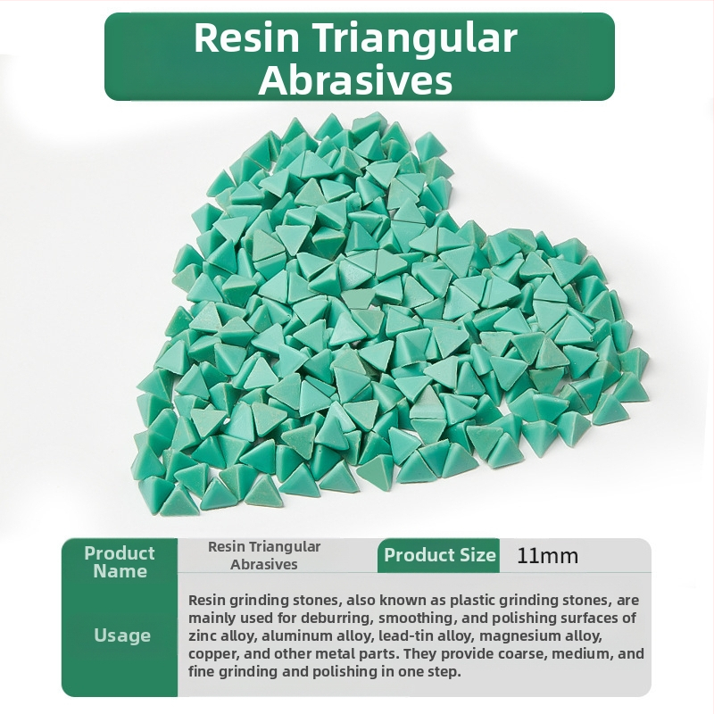 Абразив за вибрационна барабанна полировка, GH597-A, смола, за полиране, марка Glory