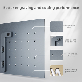 WAINLUX K10 лазерна машина за гравиране — платка за позициониране, гравираща платка, платка за рязане, защита на работната повърхност