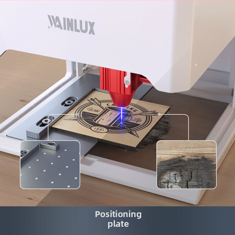 WAINLUX K10 лазерна машина за гравиране — платка за позициониране, гравираща платка, платка за рязане, защита на работната повърхност