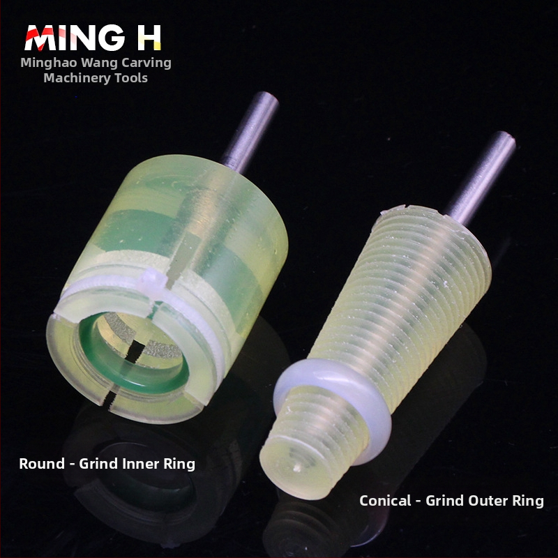 Ming Hao PU žiedo fiksavimo įrankis su teleskopine galva vidinių ir išorinių žiedų poliravimui