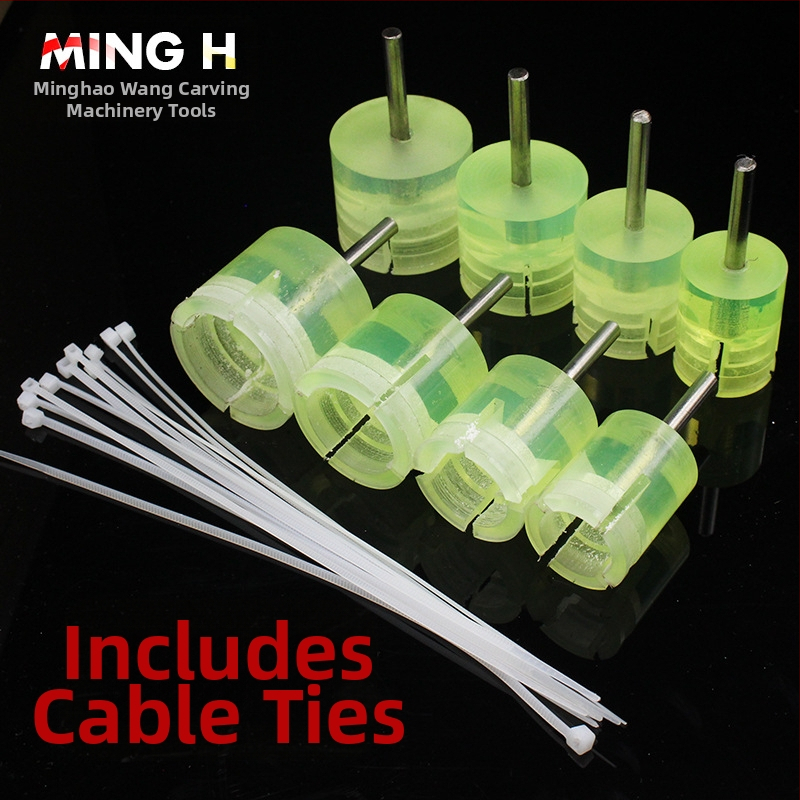 Ming Hao PU žiedo fiksavimo įrankis su teleskopine galva vidinių ir išorinių žiedų poliravimui