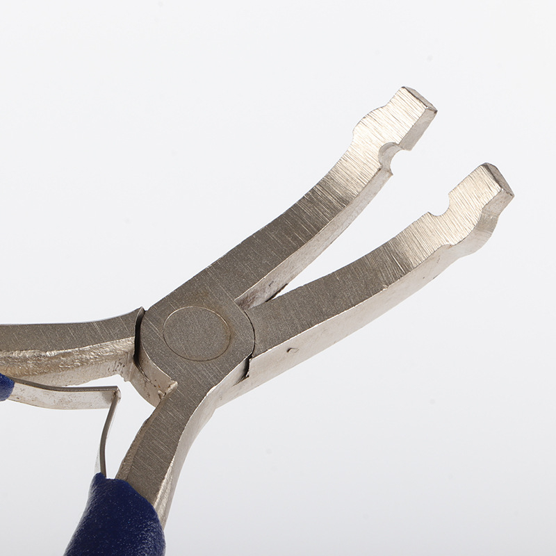 Комплект плоскогубци за мъниста – ръчна изработка, бижутерски инструменти за DIY: четири плоскогубци с извити носове, кръгъл нос, игловиден нос и диагонален нос