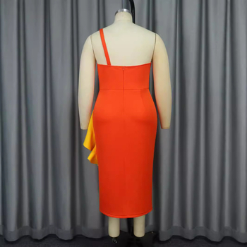 AM040607 Πολυεστερικό μίντι φόρεμα, χωρίς τιράντες (Tube-Top), υψηλή μέση, φερμουάρ, εκλεπτυσμένο