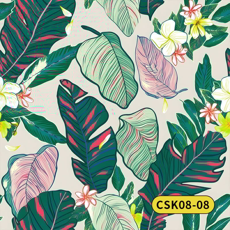 Tapet autoadeziv pentru pereți — Pădure tropicală, PVC, Multistrat, Rezistent la apă