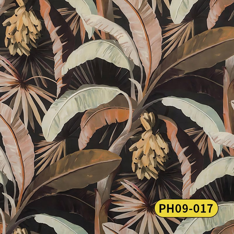 Tapet autoadeziv pentru pereți — Pădure tropicală, PVC, Multistrat, Rezistent la apă