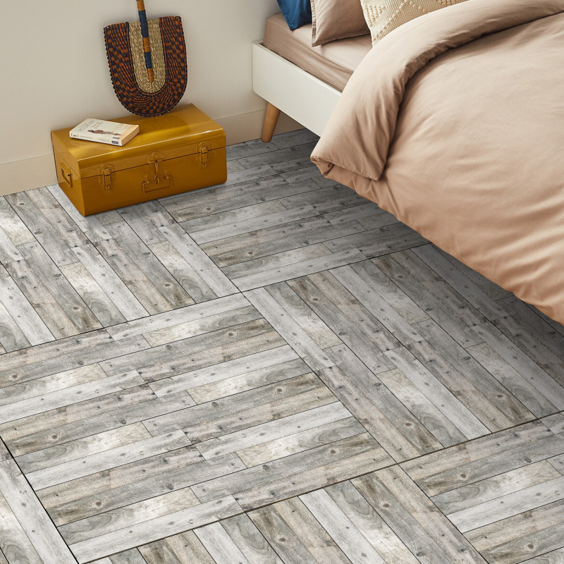 PVC αυτοκόλλητα δαπέδου, σχέδιο ριγές, αδιάβροχα, ανθεκτικά στην υγρασία, κατάλληλα για σαλόνι, υπνοδωμάτιο, κουζίνα και μπάνιο