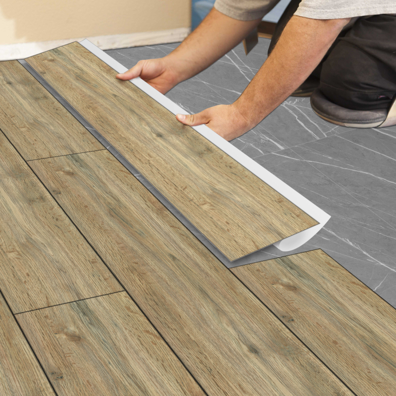 PVC αυτοκόλλητα δαπέδου, σχέδιο ριγές, αδιάβροχα, ανθεκτικά στην υγρασία, κατάλληλα για σαλόνι, υπνοδωμάτιο, κουζίνα και μπάνιο