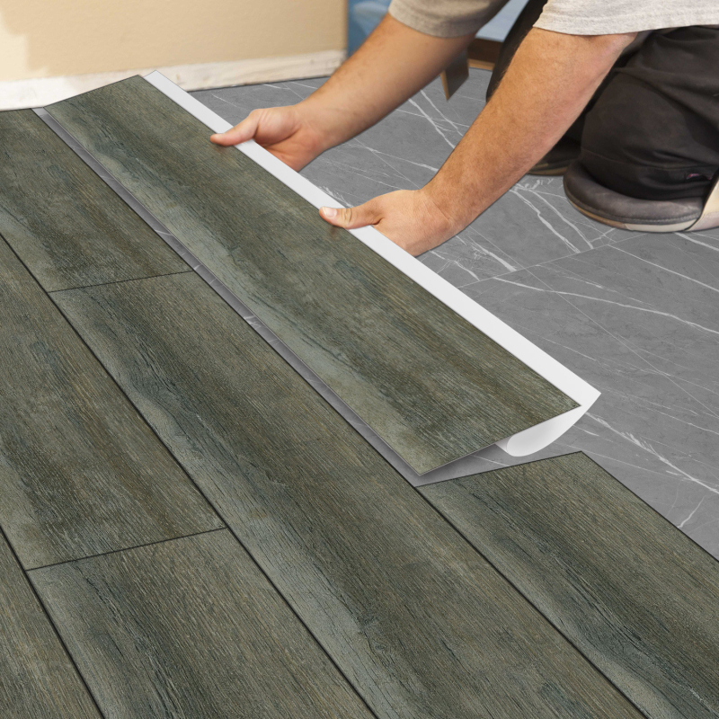 PVC αυτοκόλλητα δαπέδου, σχέδιο ριγές, αδιάβροχα, ανθεκτικά στην υγρασία, κατάλληλα για σαλόνι, υπνοδωμάτιο, κουζίνα και μπάνιο